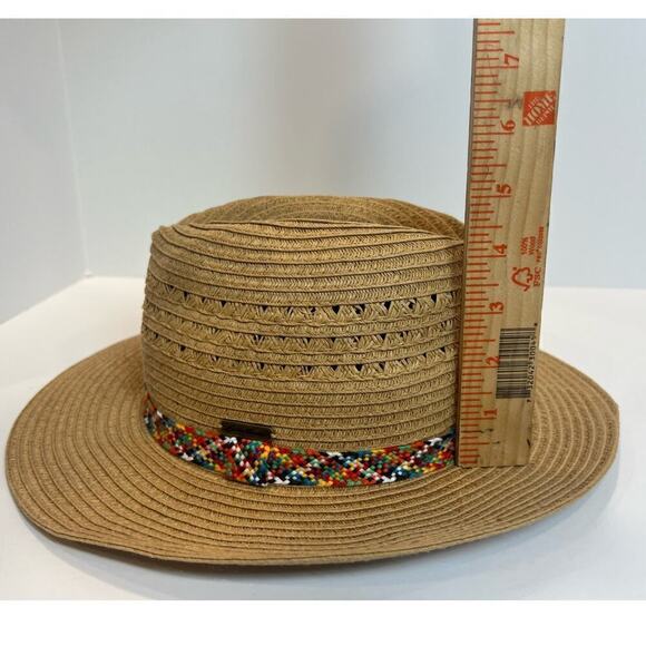 Eddie Bauer Panama Packable Straw Hat, Multicolor Braided, size Small/Medium - Picture 7 of 16